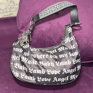 L.A.M.B. Lesportsac Black and White Women's Shoulder Bag